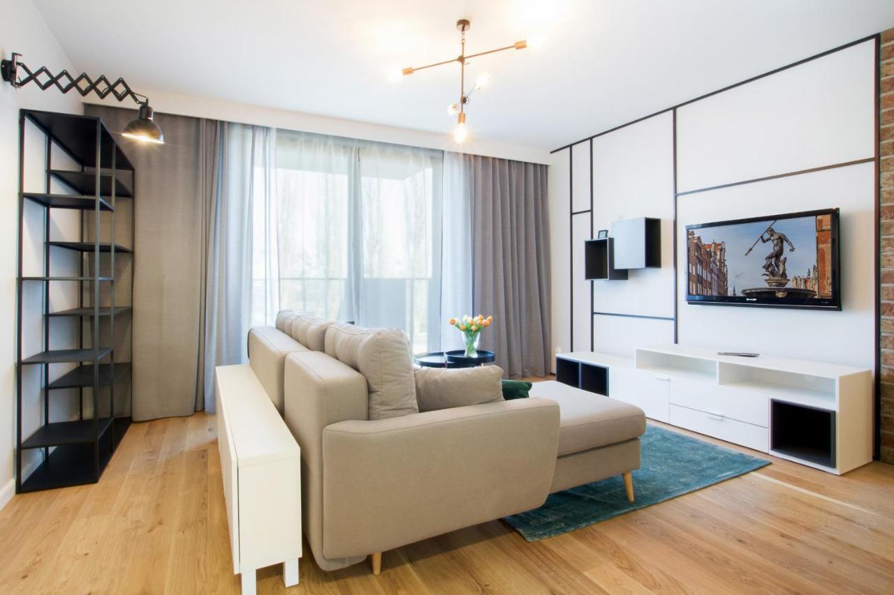Apartment Front Park Sadowa With Parking By Noclegi Renters Gdańsk Exterior foto
